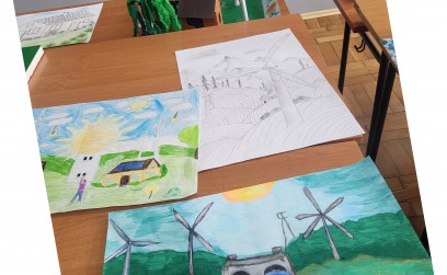 Wręczenie nagród w Gminnym Konkursie Plastycznym „Odnawialne Źródła Energii” !
