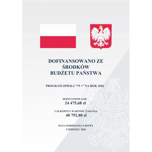 Program „Opieka 75+” – edycja 2026