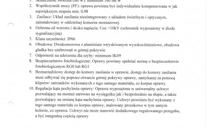 Zapytanie Ofertowe - Wykonanie przebudowy oświetlenia w Woli Węgierskiej na odcinku około 5100mb zlokalizowanego w miejscowości Wola Węgierska, gmina Roźwienica. Zapytanie Ofertowe - Wykonanie przebudowy oświetlenia w Woli Węgierskiej na odcinku około 5100mb zlokalizowanego w miejscowości Wola Węgierska, gmina Roźwienica.