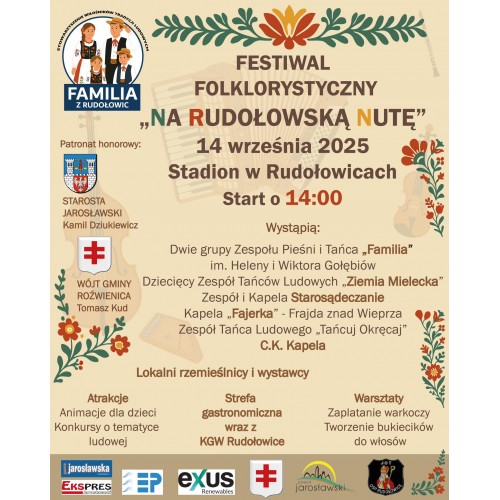 Festiwal Folklorystyczny „Na Rudołowską Nutę” – święto tradycji w naszej Gminie!