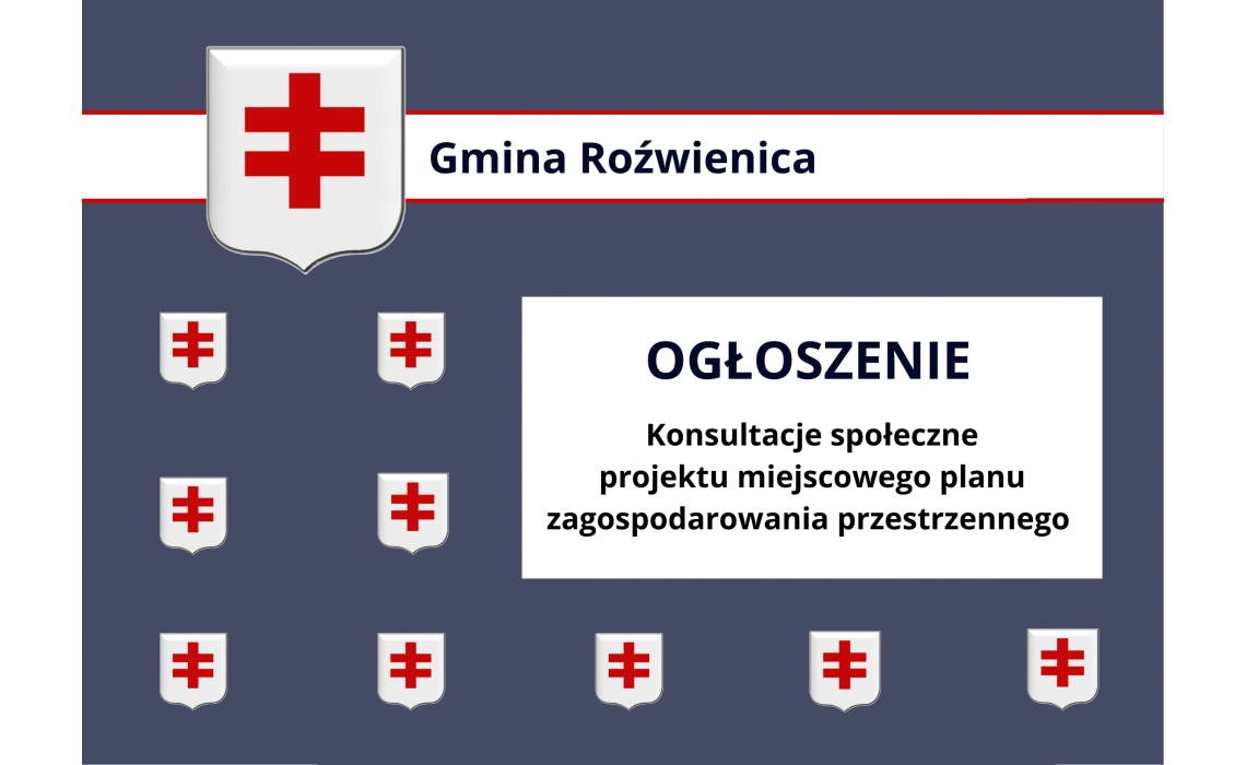 OGŁOSZENIE o rozpoczęciu konsultacji społecznych projektu miejscowego planu zagospodarowania przestrzennego wraz z prognozą oddziaływania na środowisko. OGŁOSZENIE o rozpoczęciu konsultacji społecznych projektu miejscowego planu zagospodarowania przestrzennego wraz z prognozą oddziaływania na środowisko.
