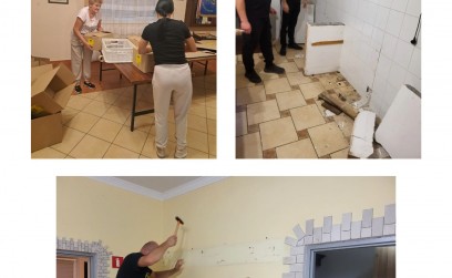 Ukończony I etap modernizacji kuchni w Świetlicy Wiejskiej w Więckowicach! 