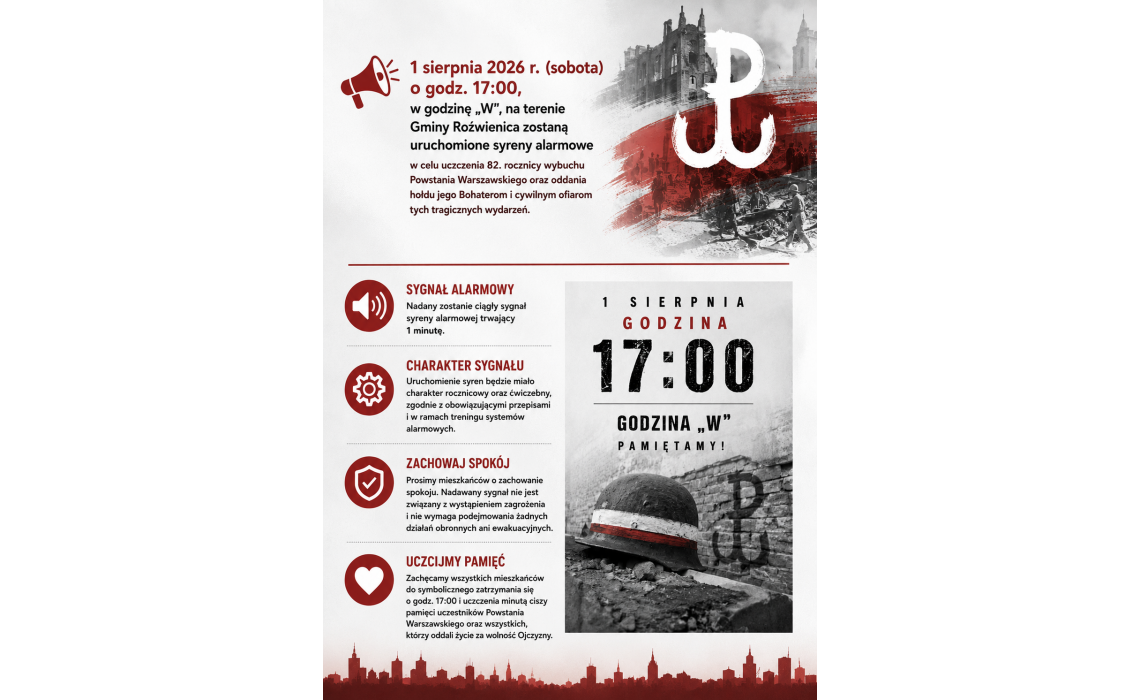 W godzinę "W" zawyją syreny! W godzinę "W" zawyją syreny!