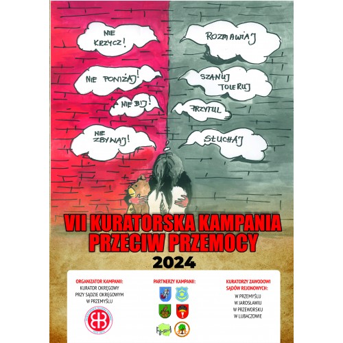 "VII Kuratorska Kampania Przeciw Przemocy".