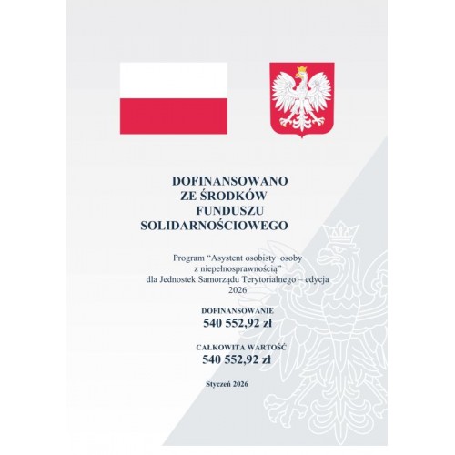 Program Asystent osobisty osoby z niepełnosprawnością - dla Jednostek Samorządu Terytorialnego - edycja 2026