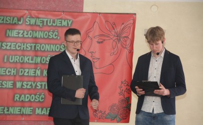 "Niech Dzień Kobiet przyniesie wszystkim Paniom radość i spełnienie marzeń!”