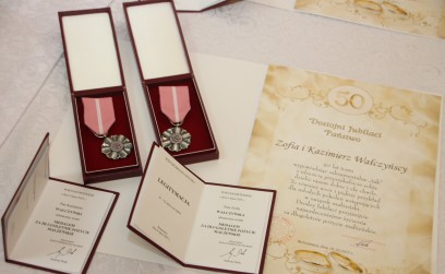 Medale za Długoletnie Pożycie Małżeńskie wręczone w Gminie Roźwienica!