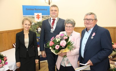 Medale za Długoletnie Pożycie Małżeńskie wręczone w Gminie Roźwienica!