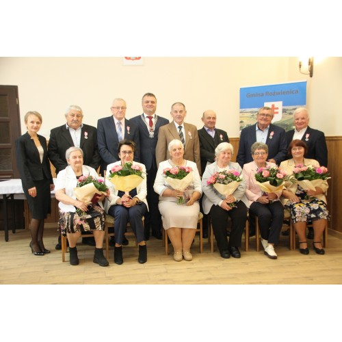Medale za Długoletnie Pożycie Małżeńskie wręczone w Gminie Roźwienica!