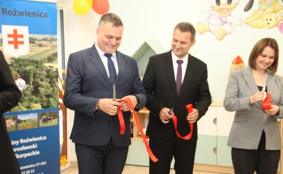 Uroczyste otwarcie Gminnego Żłobka „Bajkowa Kraina” w Roźwienicy!