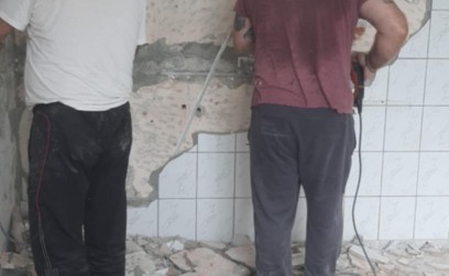 Trwają prace remontowe w Wiejskim Domu Kultury w Cząstkowicach.