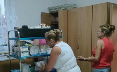 Trwają prace remontowe w Wiejskim Domu Kultury w Cząstkowicach.