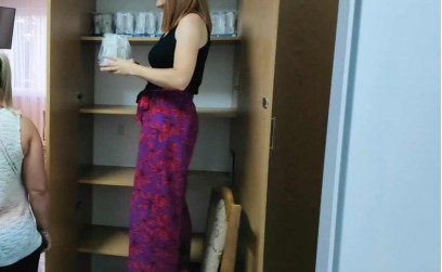 Trwają prace remontowe w Wiejskim Domu Kultury w Cząstkowicach.