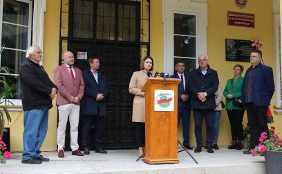 Pani Minister Anna Schmidt z niespodziewaną wizytą w Rudołowicach.